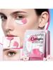 1 Pair/3 Pairs/5 Pairs Collagen Moisturizing Eye Mask, Gel Eye Mask, Fades Fine Lines And Wrinkles