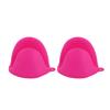 2Pcs Oven Gloves Silicone Heat Resistant Cooking Pinch Mitts Potholder For Kitchen Cooking & Baking