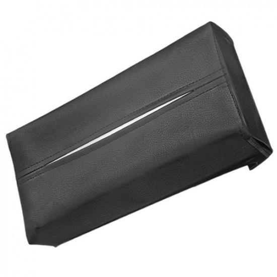 Towel Box Car Tissue Holder Artificial Tissue Cover Napkin Holder Black