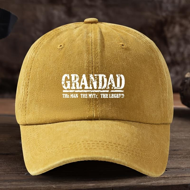 Interesting Letter Print Baseball Hat, Fashionable and Versatile Peaked Cap, Outdoor Men's Hat Trend