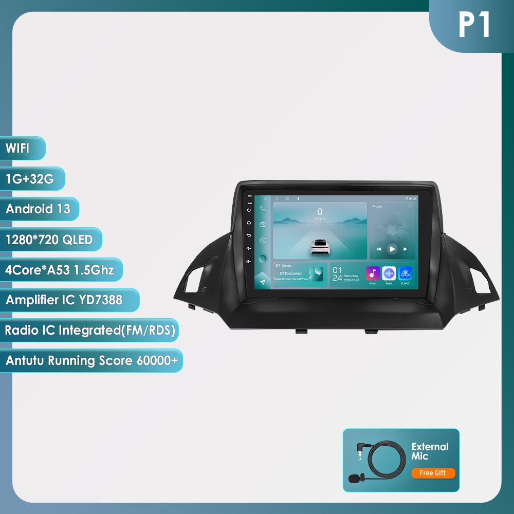 

9-дюймовый Android экран GPS-навигации для Ford Kuga 2013-2017 годов выпуска, центральная консоль 9 inch fits 13-17 Ford Kuga