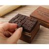 Decorative Wooden Rubber Stamp for Scrapbooking Diary Card Making Gift Wrap