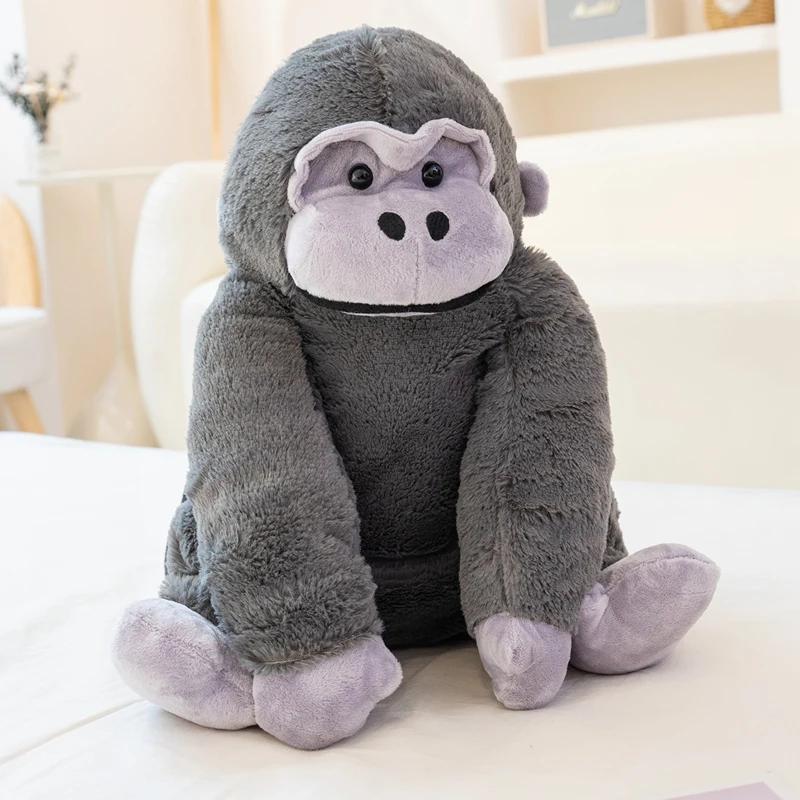 Bambola Morbidissima Zaino Gorilla Grande Capacità Borsa Durevole Scuola Viaggio Escursionismo Cinghie Antiscivolo Resistenti all'Acqua Lavabile in Lavatrice
