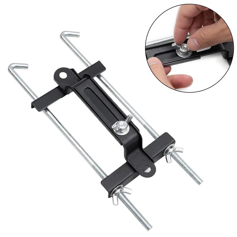 Car Battery Hold Down for Tray, Universal Adjustable Battery Crossbar with J Bolt for SUV Car, Corrosion Resistance (27cm Bolts)