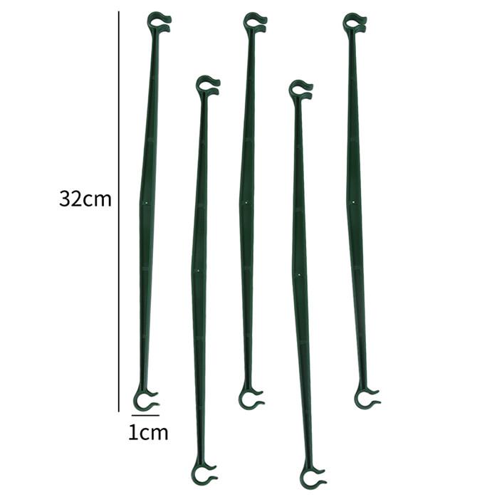 12 Pcs Plant Support Garden Plant Rack Climbing Vine Rack Arms Cage Expandable Potted Frame Plant