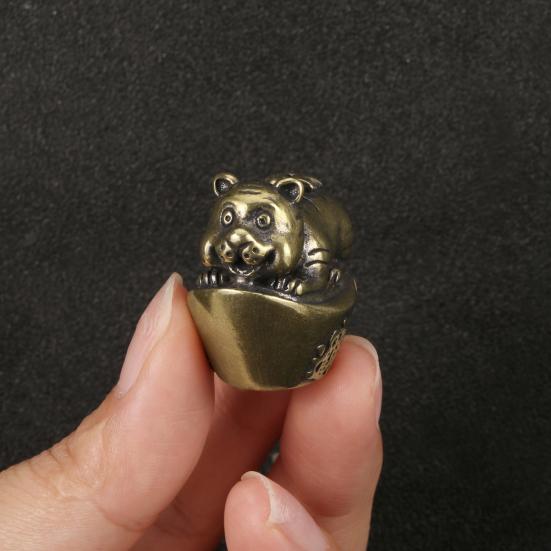 Čínská dvanáctka zvířecí figurka mosazná figurka model socha socha hračka stolní dekorace feng shui dekorace ornament festival dárek