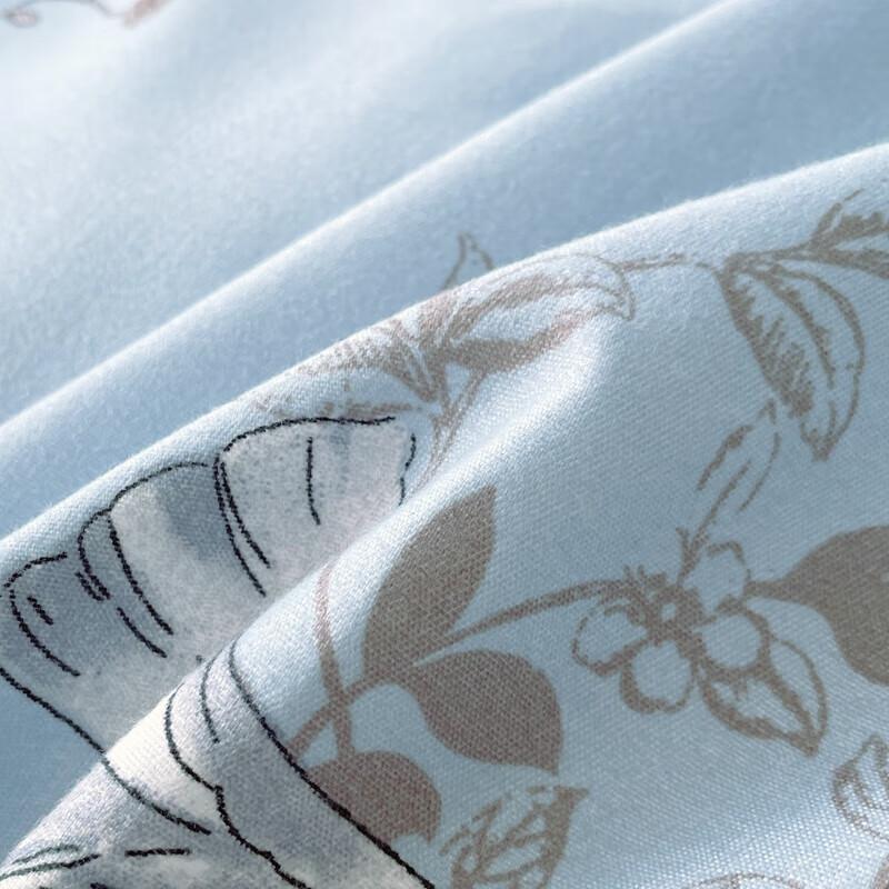 Grace Wan Ting Plant Cashmere 4-Piece Bedding Set