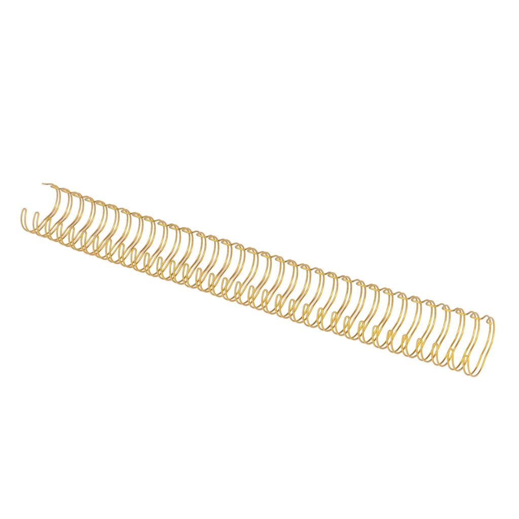 50 Packs Double   Wire Binding Spines   Paper Size 180 Sheets Capacity 3Celsius4in Diameter Wire Binding Rings for  