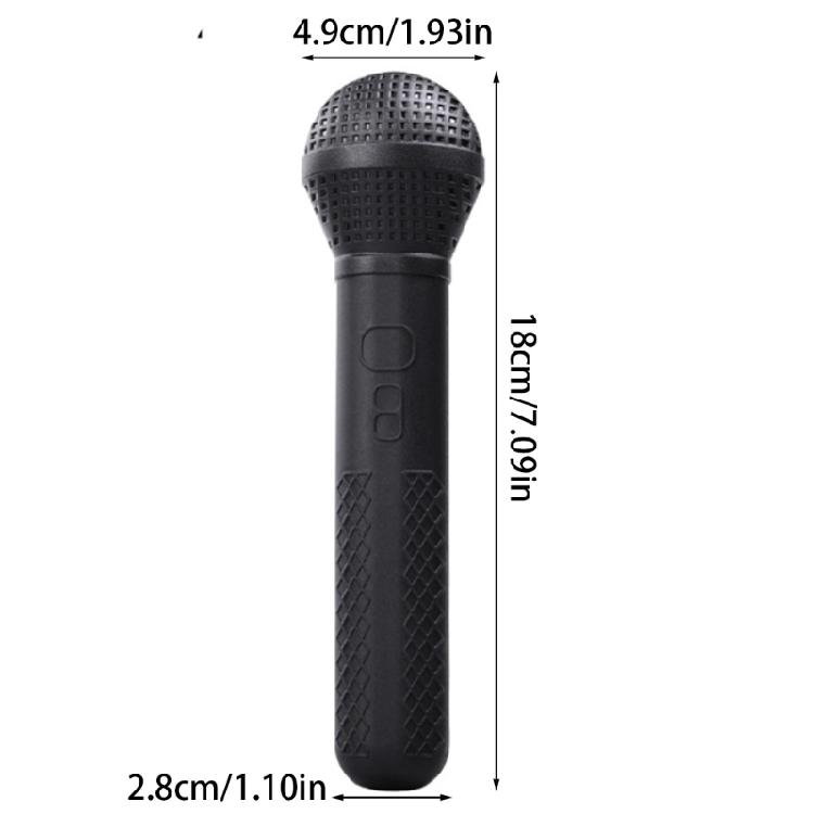 Microphone Kids Props Fake Play Pretend Costume Mic Plastic Karaoke Props Child