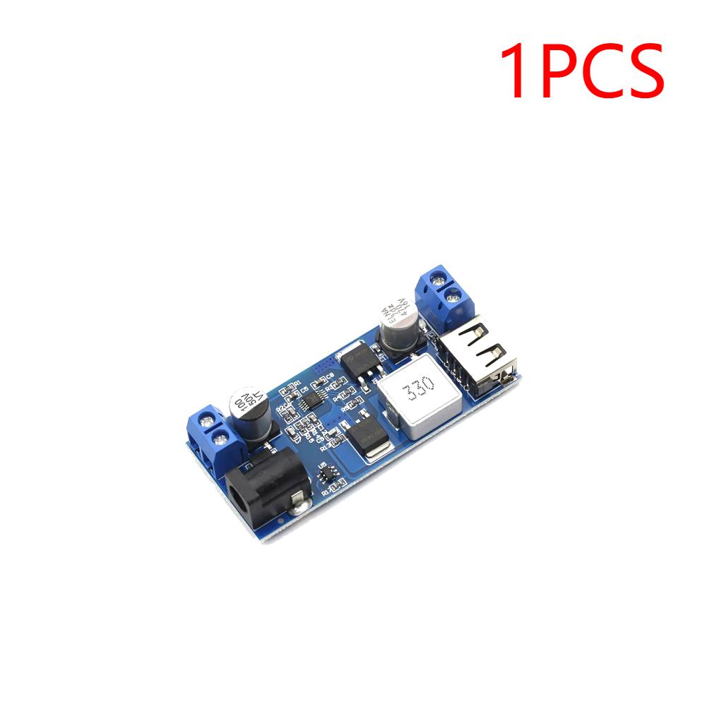 DC-DC 24V/12V To 5V 5A Step-down Charging Module USB Buck Step Down Converter Module Step-down Power Supply Module for Phone