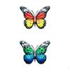 2 Pack Creative Butterfly Wall Sculpture Art Decorative for Outdoor Living Room Farmhouse