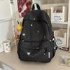 Schoolbag new simple five-pointed star printed backpack waterproof and wear-resistant student schoolbag daily commuting leisure backpack