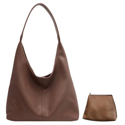 Maytopia Tote Shoulder Bag with Inner Synthetic PU Large A4 Stylish Shoulder Perfect for 2079 Bag, Bag, Handbag, Parent-Child Pouch, Bag, Leather,