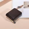 Pu Leather Men's Business Wallets Black Short Billfold Purse Fashion Men's Fold Wallets  Gift