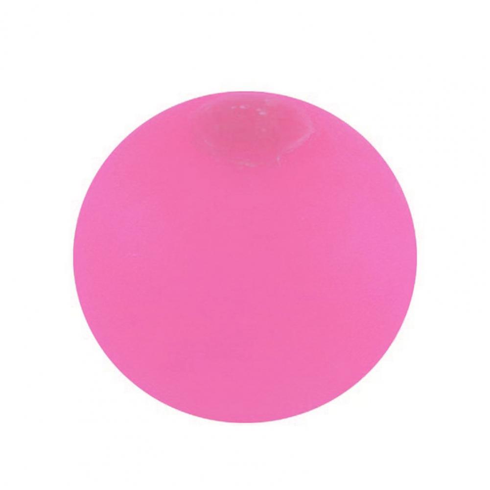 Cute Anti-stress Ball Frosted Transparent Stress Relief Flexible Funny Decompression Vent Bouncy Ball Toy