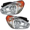 921011E011: Compatible with 06-11 Hyundai Accent Left Front Headlight Assembly 92101-1E011
