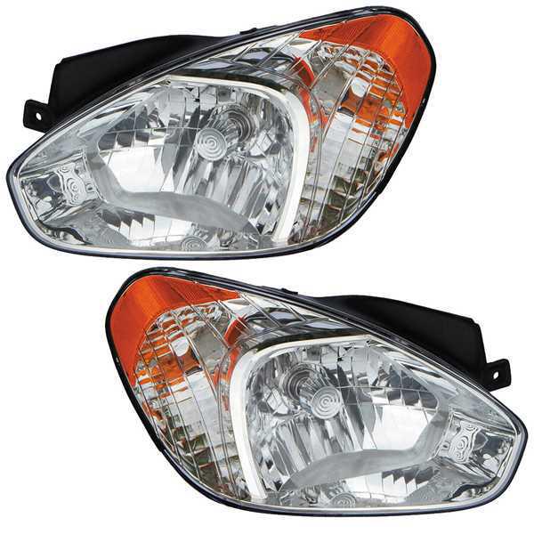 921011E011: Compatible with 06-11 Hyundai Accent Left Front Headlight Assembly 92101-1E011