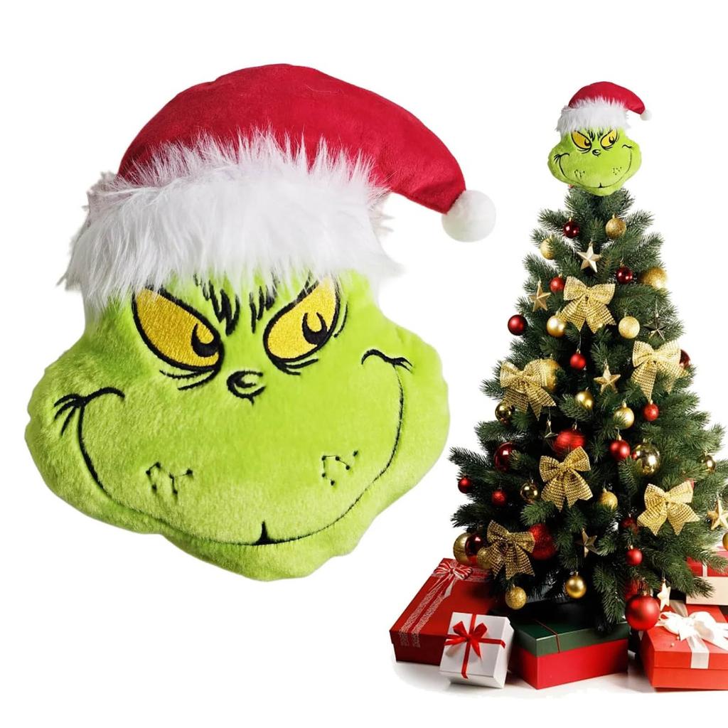 Christmas Plush Toy Decorations, Christmas Tree Top Decorations And Props