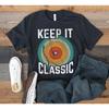 Keep It Classic T Shirt Vinyl Record Music SweaT Long Sleeve Kids Apparel  Vintage Washed Soft Fashion Breathable Comfortable