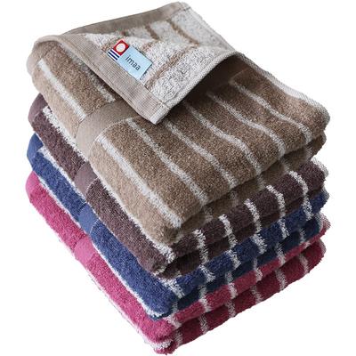 Imaa (Ima) Imabari Towel Certified Face Towel 4-Piece Set: Soft, Thin, Absorbent, Quick-Drying, Made In Japan, 100% Cotton, Vacuum Compressed Packagin