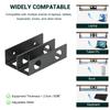 3Pcs Under Desk Laptop Mount Space Saving Organizers Rack Convenient for Laptops Tablets Keyboards and More Use