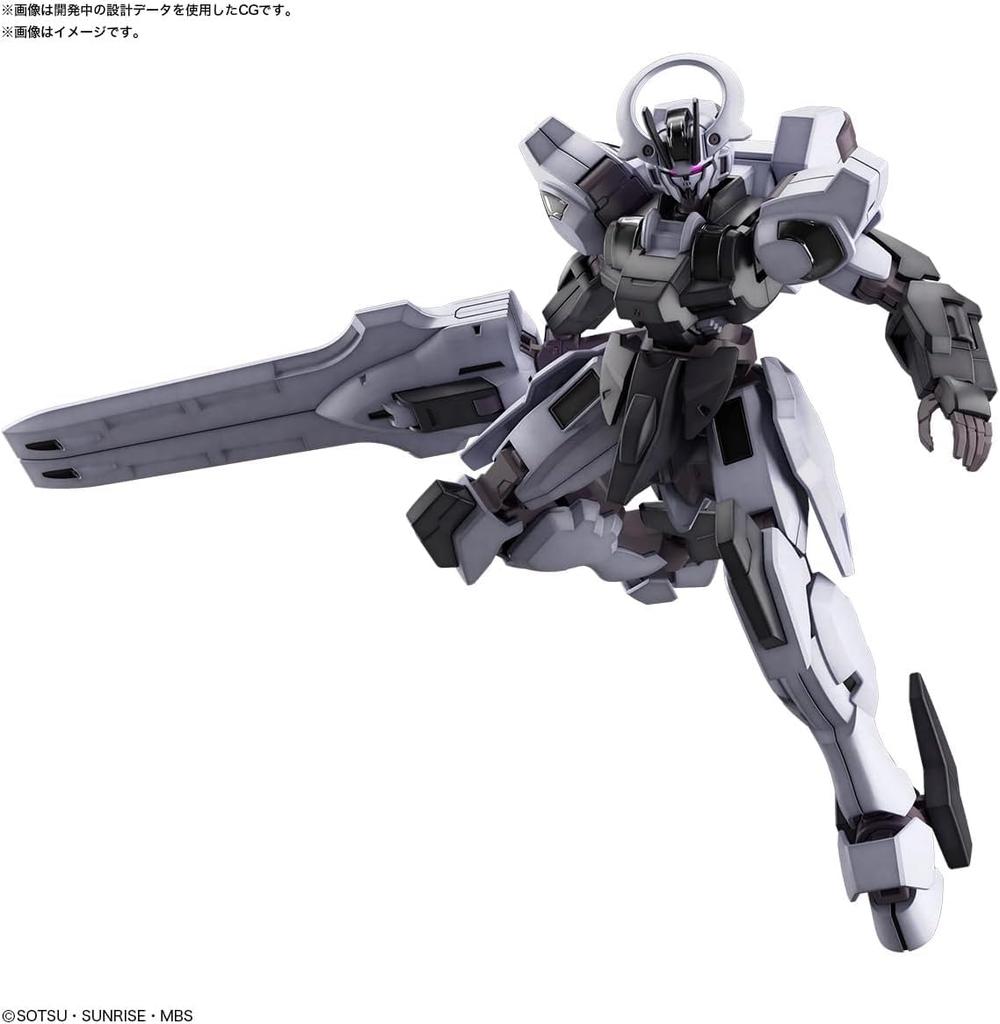 [Second Pre-order] HG Mobile Suit Gundam: Witch of Mercury Gundam Schwarzette 1/144 Scale Pre-Colored Plastic Model