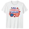 All American Toddler Fourth of July Patriotic Kids Unisex Unisexs Unisexs Graphic
