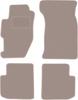 Dywaniki welurowe w kolorze beżowym: Honda Accord VI coupe (1998-2002)
