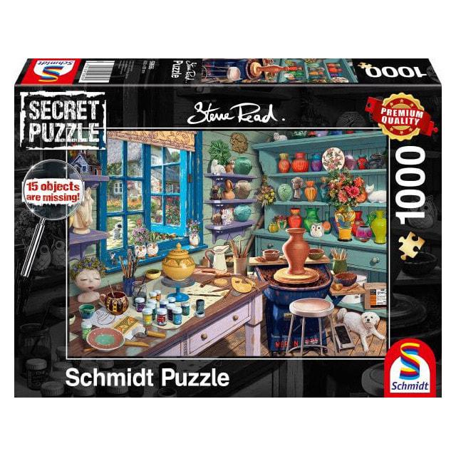 

Schmidt Steve Read - Secret Puzzle Kuenstler-Atelier 1000 Teile