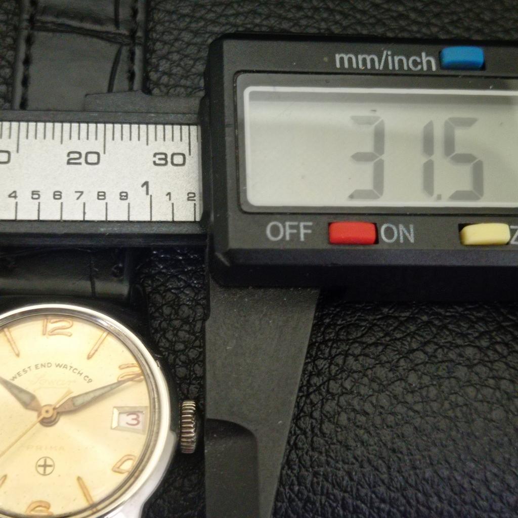 Vintage West End Watch Co. Handaufzugsuhr Swiss Boy mit Originalzifferblatt a703030-1