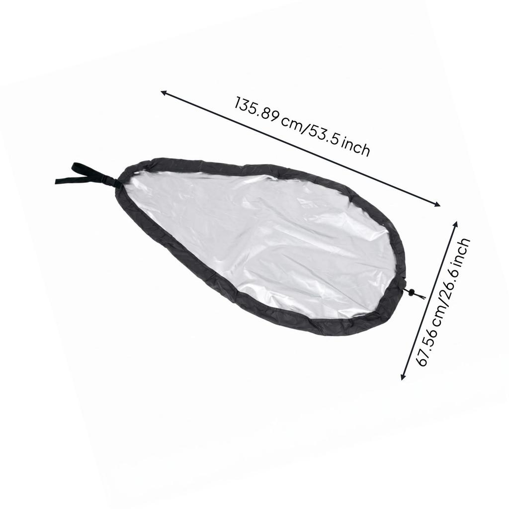 Kayak Cockpit Cover 420D Oxford Cloth Oval