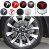 4pcs 56/60mmCar Styling Wheel Center Covers Hub Caps Stickers Decoration For Model 3 Model Y Model S Model X Accessories