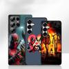 Deadpool Marvel Wolverine Cover Phone Case for Apple iPhone 16 15 14 Plus 13 12 Mini 17 Pro Max + 16E Air 16+ ProMax