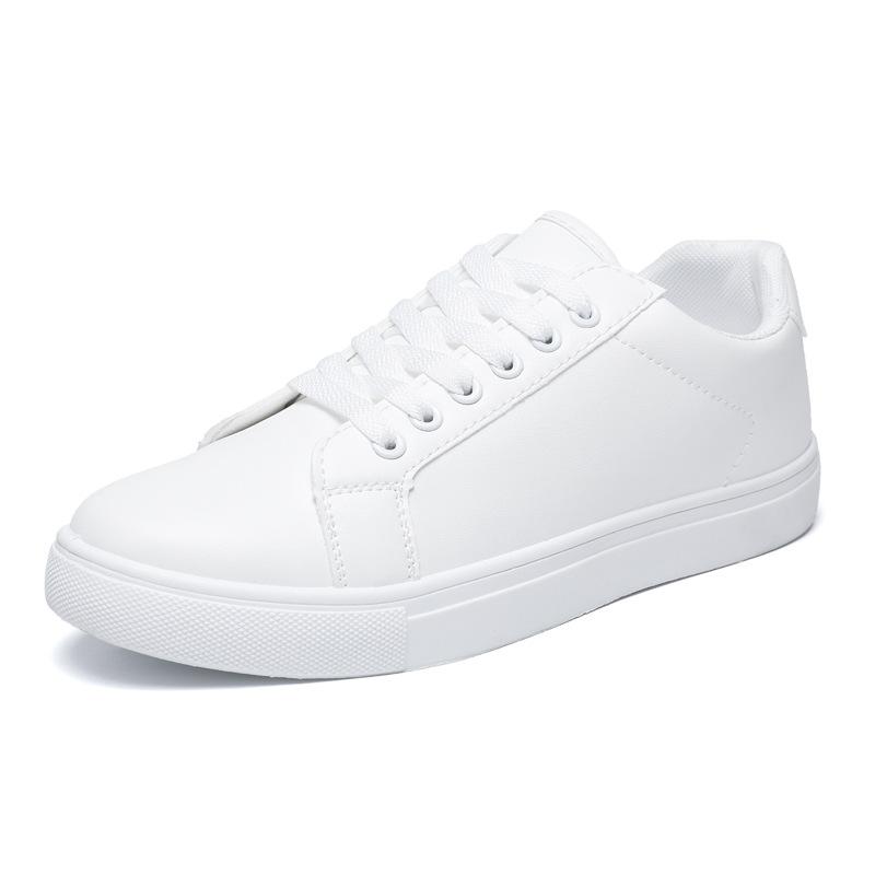 

Белые черные мужские туфли, удобные повседневные туфли для скейтборда, мужские прочные кроссовки для отдыха, легкие кроссовки для ходьбы 39 белый