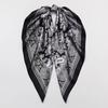 Meier Silk Scarf 90cm Women's Headscarf New Letter Print Scarf Satin Square Scarf