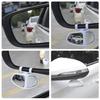 Vehicle Blind Spots Reflectors Glass, 360 Degree Adjustable, Easy Installation High Definition Lens for Better Rear View