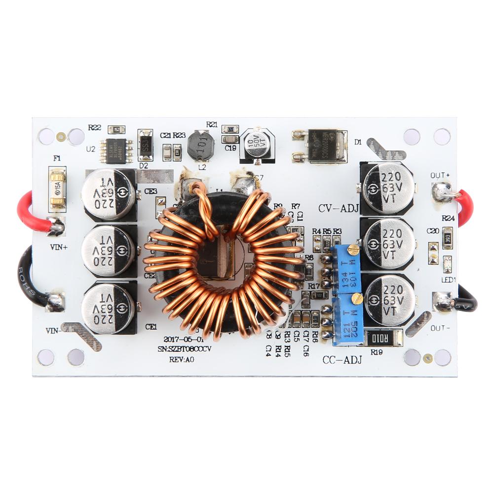 600W DC DC Constant Voltage Current Adjustable Step Up Power Supply Module LED Driver