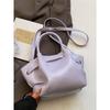 New Style Solid Color Versatile Dumpling Bag, Fashiable and Casual Handbag
