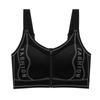 Front Zipper Women Wireless Seamless Full Cup Bra Large Breast Reduction Armpit Fat Collection