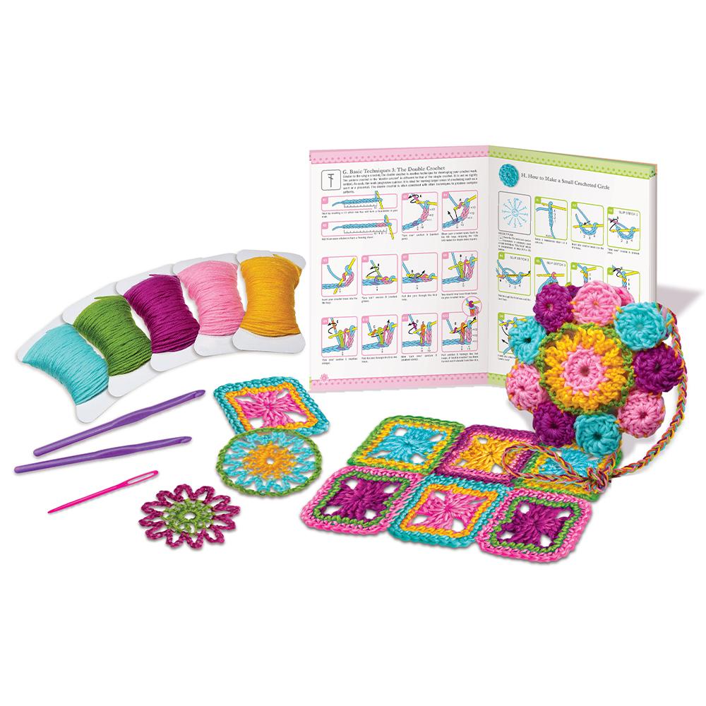 

[Toytron] 4M-02737 Креативный набор для вязания крючком для детей