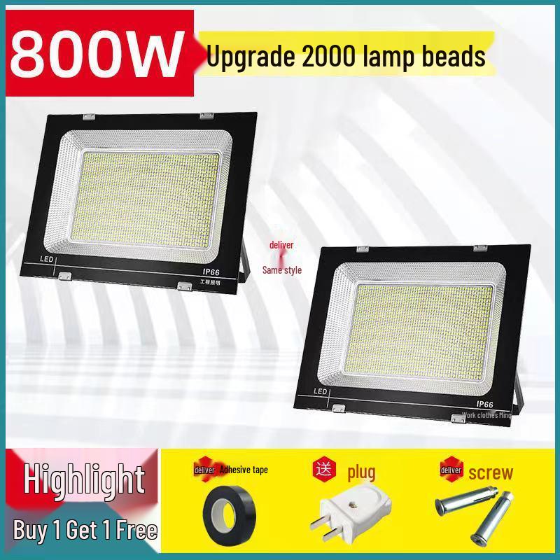 Super Bright Waterproof LED Floodlight for Outdoor Lighting and Stage Use