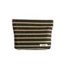Large Capacity Knitted Stripe Cosmetic & Toiletry Travel Bag