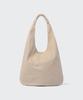 Washed Canvas Drippin Shoulder Bag [Light Beige]