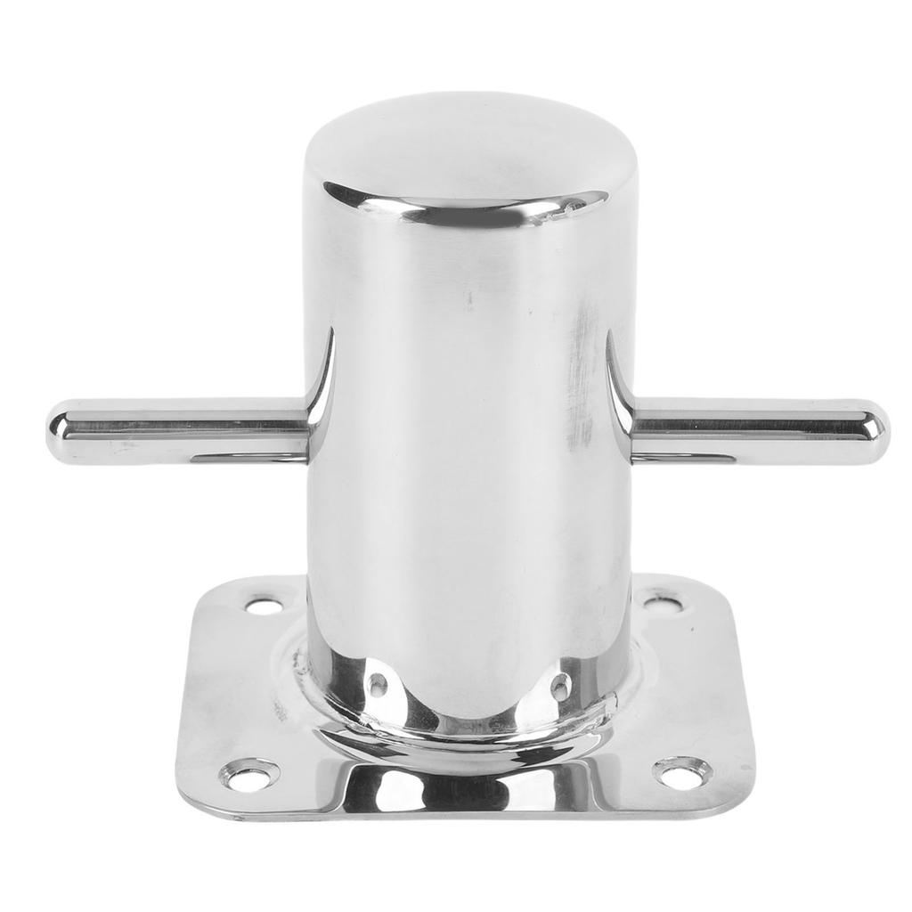 Cunho de Amarração Aço Inoxidável 316 130mmx100mm Cunho de Amarração Cruzado para Iates Caiaques