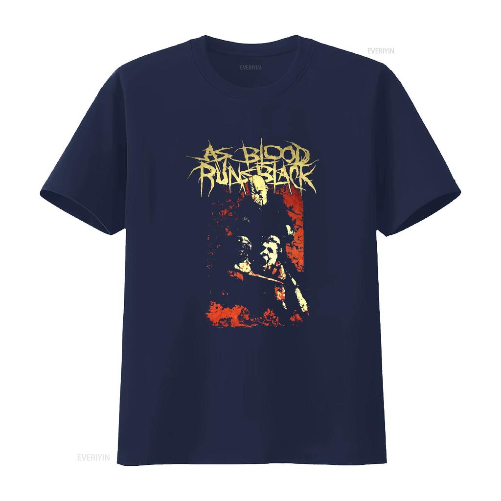Sale Vintage As Blood Runs Black Concert S 235xl T Shirt Vintage Fashion Stylish Homme Stretched Designer Clothes