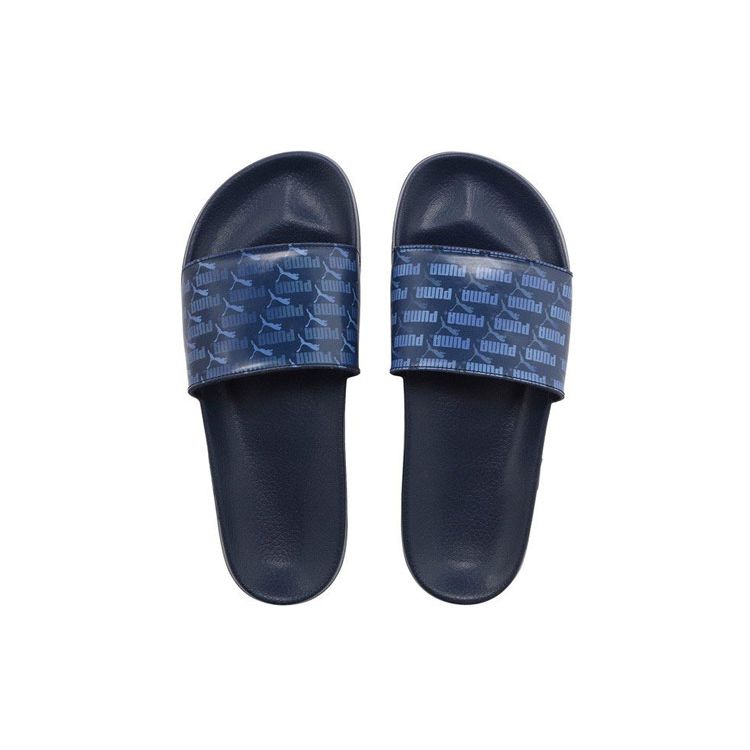 Puma Leadcat Holographic Minimalist Casual Slippers Men slippers Blue 369417-02