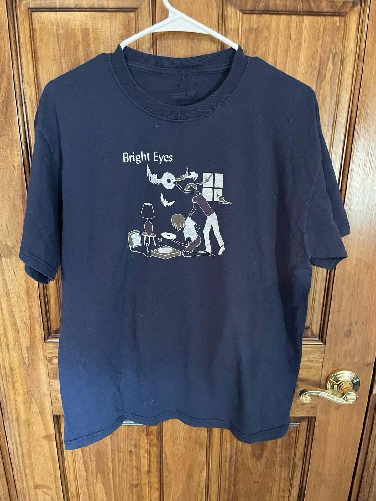 Bright Eyes Band Black 100% Cotton Size S To 5XL T Shirt BL926 S