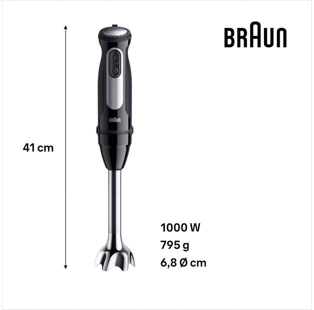 Immersion Blender Braun MQ 55755 M MultiQuick 5 Pro (0X22111502)