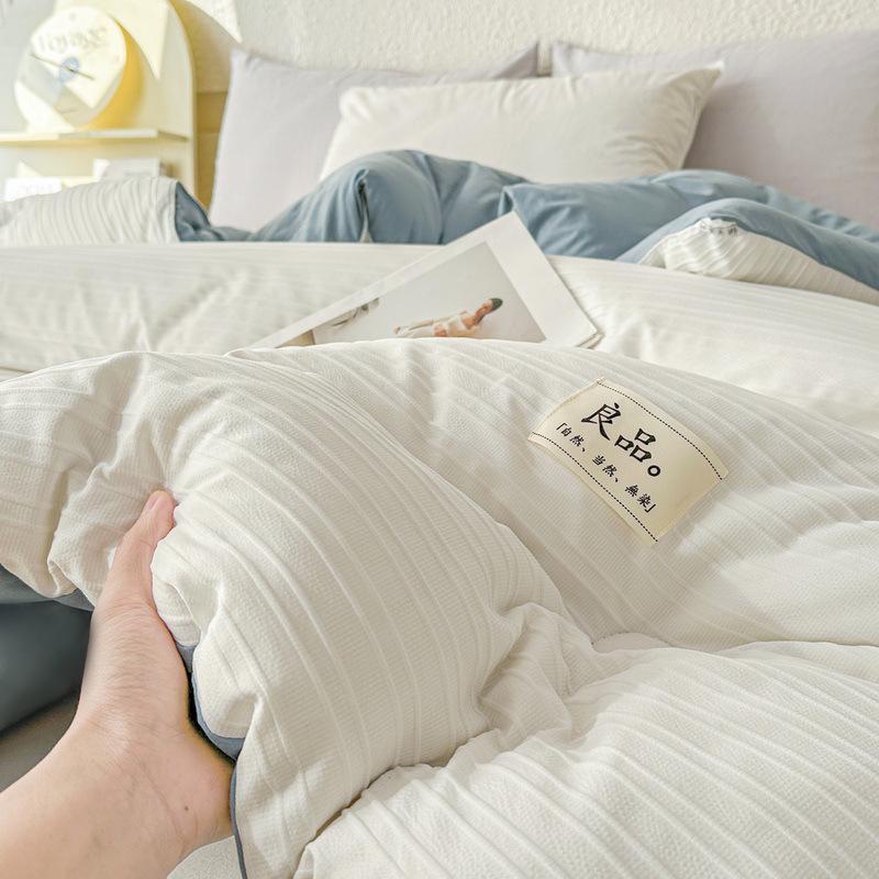 Antybakteryjna Gruba Ciepła Kołdra Zimowa z Błonnika Sojowego na Wszystkie Pory Roku