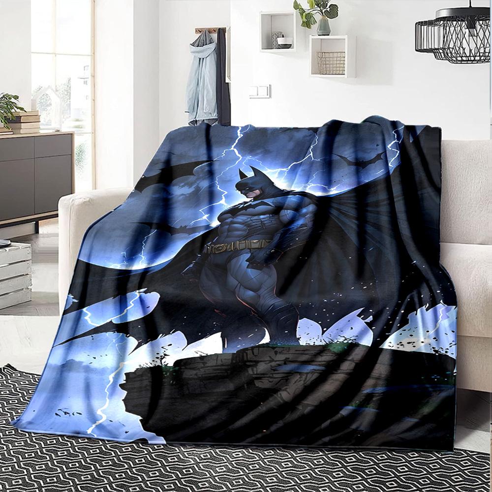 1pc Batman, Storm Flannel Blanket Soft Warm Throw for Home, Office, Travel, All-Season Cozy Bedding Gift L1381